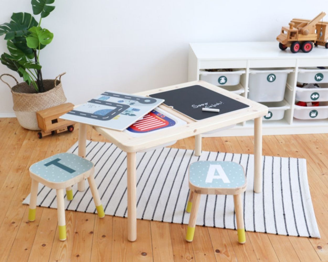 Ikea Multifunktionstisch gestalten Klebefolie Ikea Multifunktionstisch gestalten Klebefolie