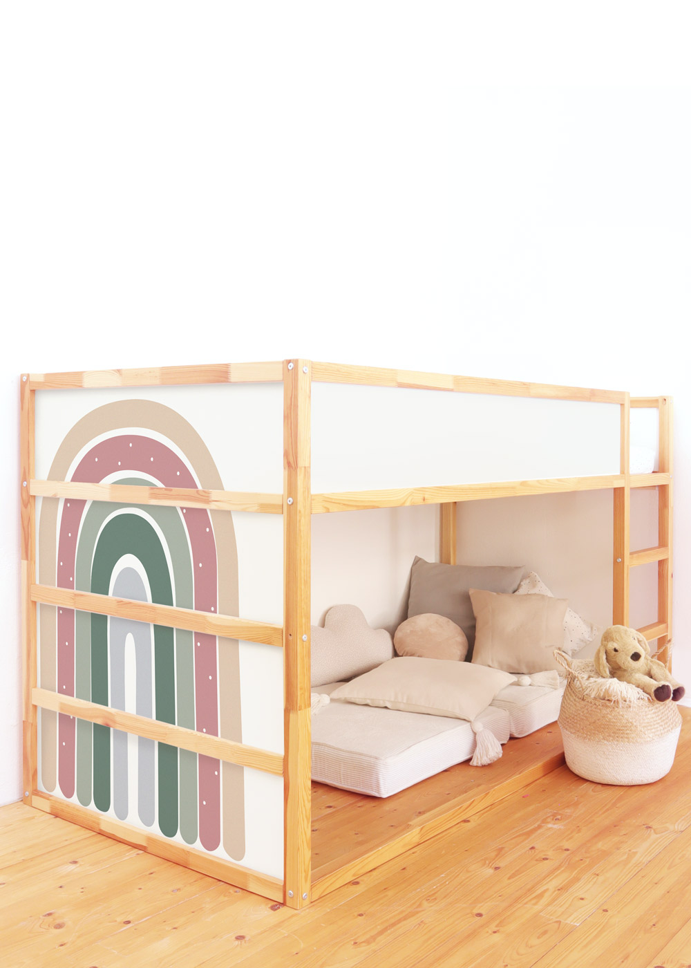 klebefolie ikea kura hochbett vielfalt regenbogen rosenholz 4er set 0 klebefolie ikea kura hochbett vielfalt regenbogen rosenholz 4er set 0