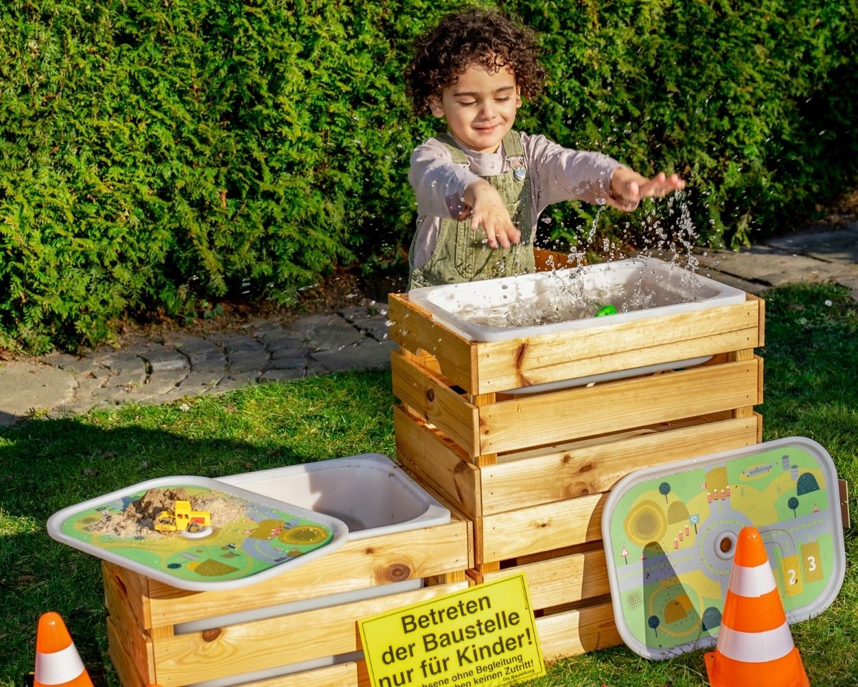 Kindertisch Baustelle Outdoor