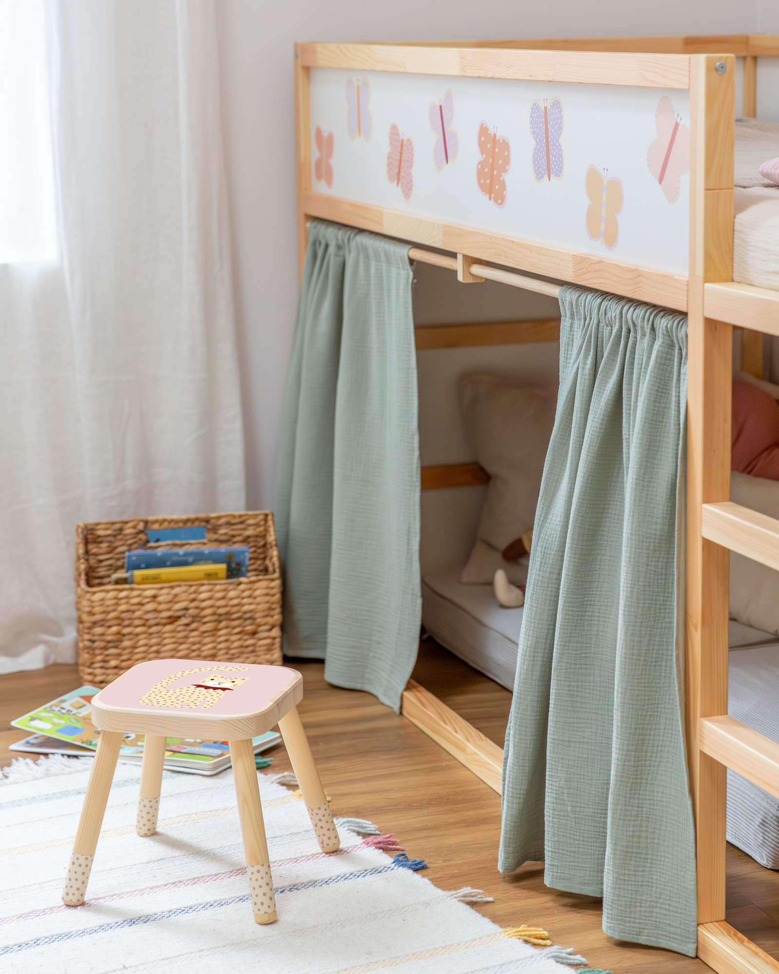 klebefolie ikea flisat kinderhocker lille vruende katze 5