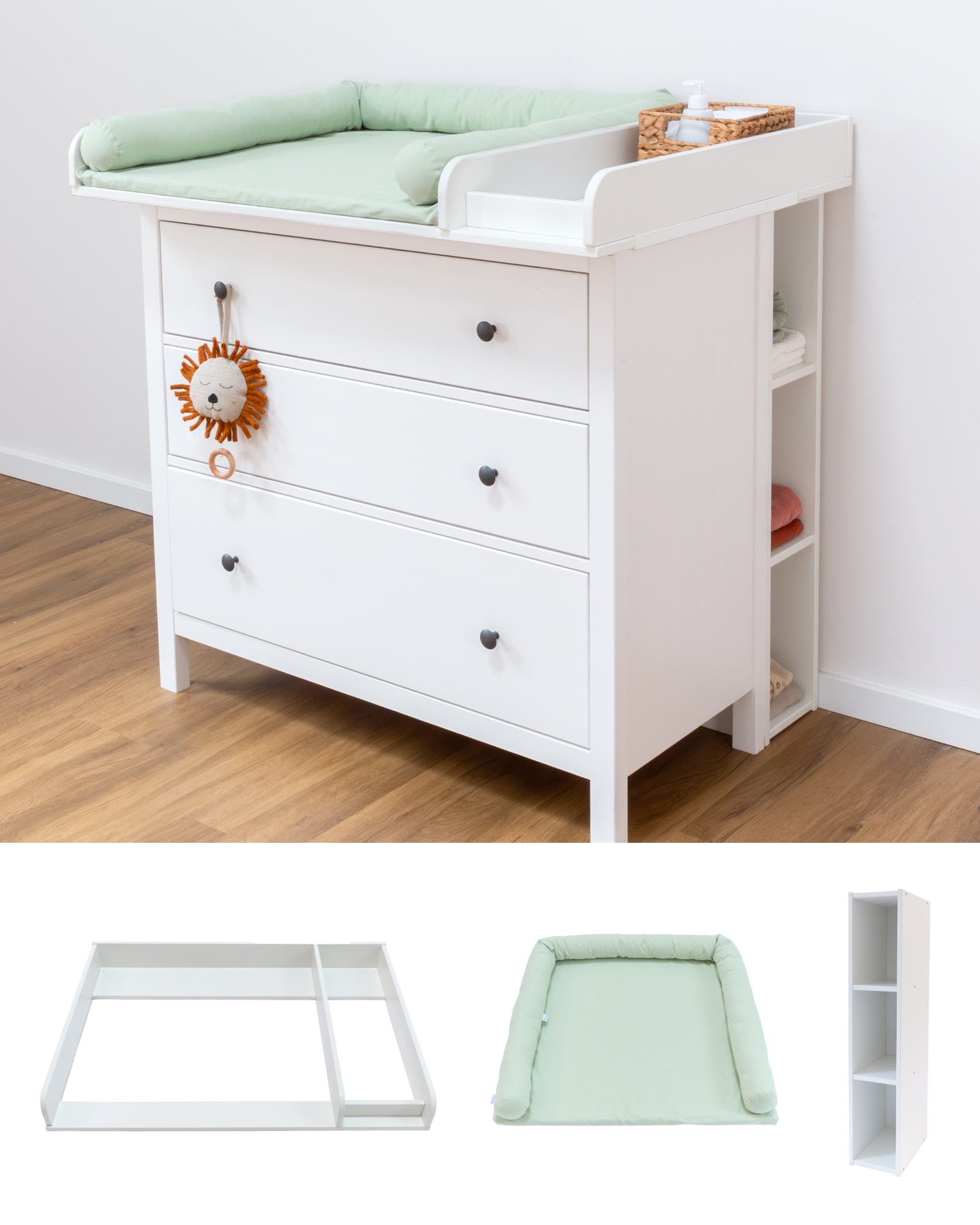 wickelkommode ikea hemnes 108 set komfort eukalyptus light 00