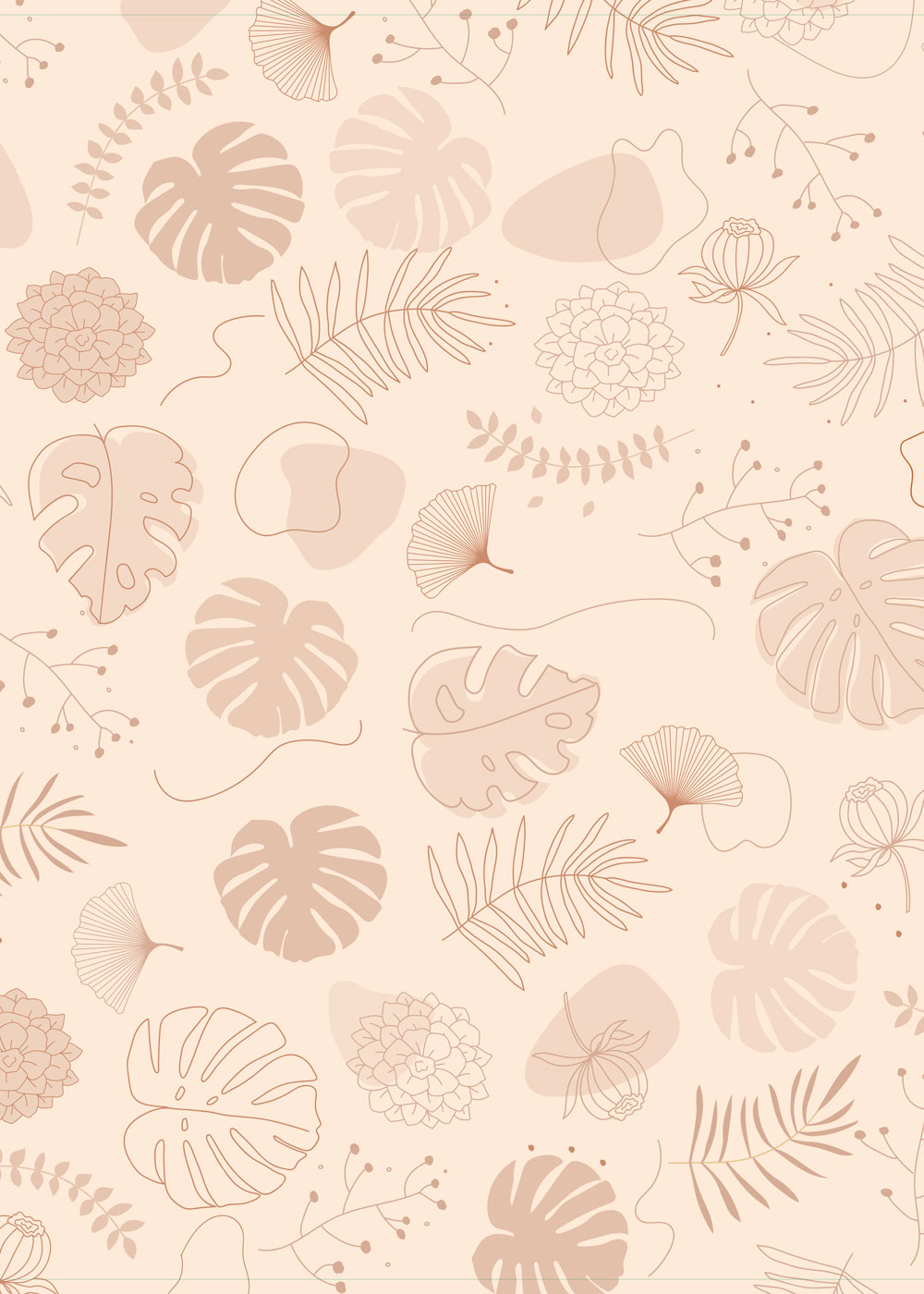 moebelfolie meterware monstera toffee 0 moebelfolie meterware monstera toffee 0