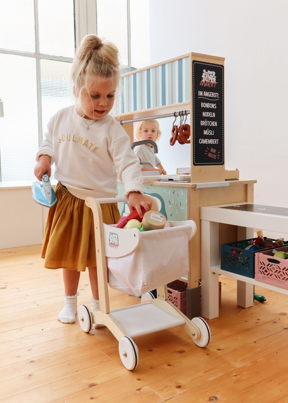 Kinderzimmer Montessori Rollenspiel Kaufladen