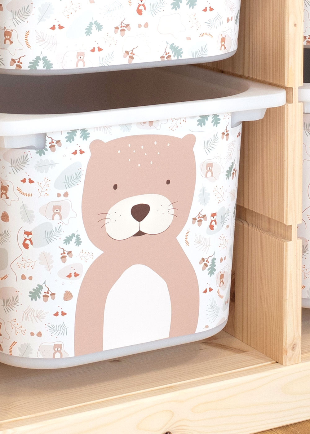 stickerset ikea trofast box mittel tierig wald 3er set 2 stickerset ikea trofast box mittel tierig wald 3er set 2