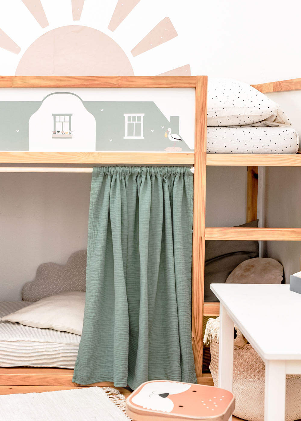 gardine ikea kura bett lille hule eukalyptus eins 1 gardine ikea kura bett lille hule eukalyptus eins 1