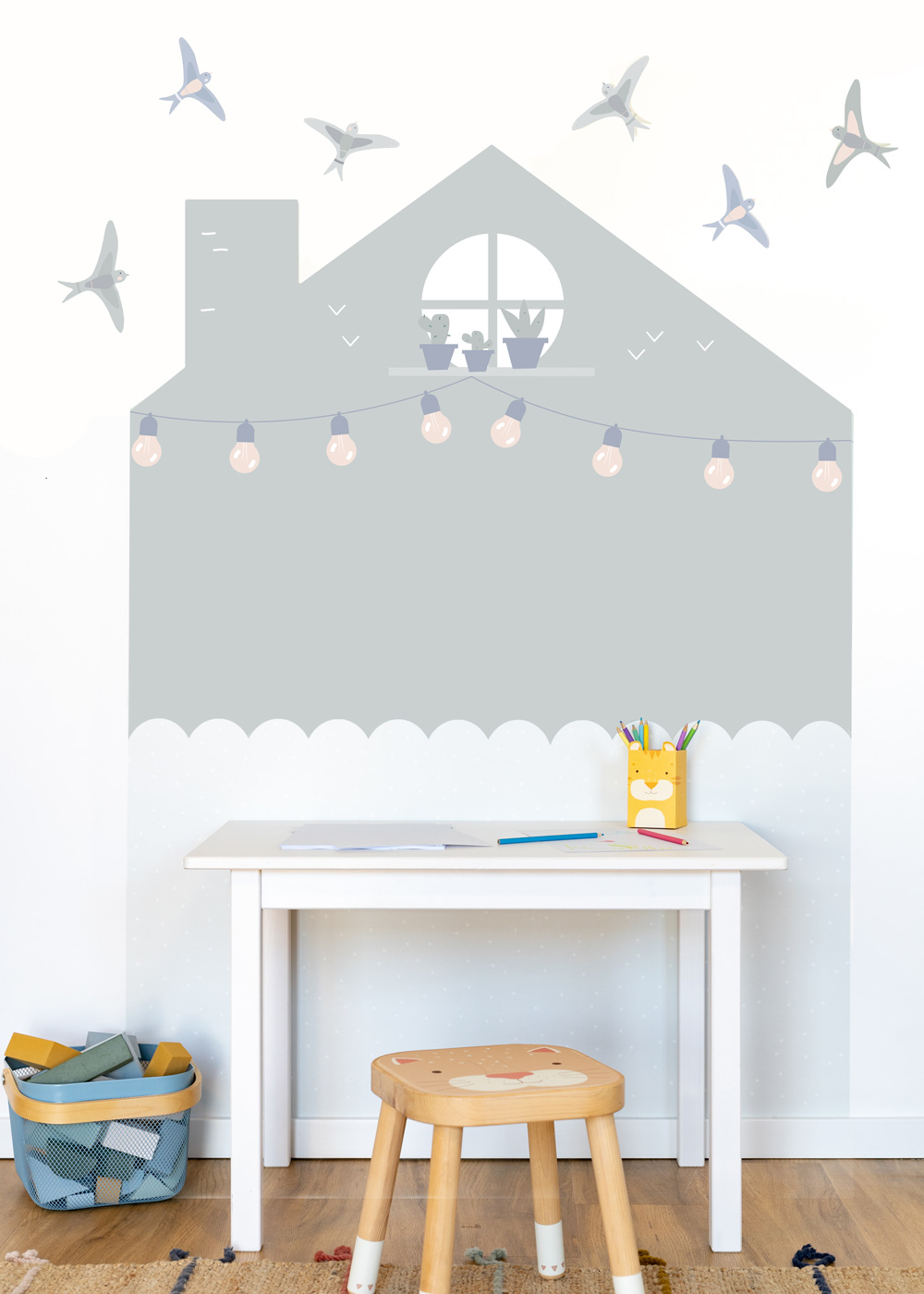 klebefolie haus kinderzimmer wandhus eukalyptus 1 klebefolie haus kinderzimmer wandhus eukalyptus 1