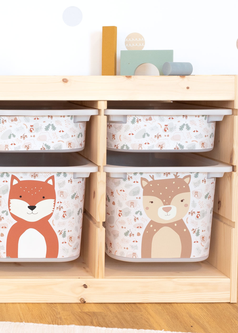 stickerset ikea trofast box mittel tierig wald 3er set 5 stickerset ikea trofast box mittel tierig wald 3er set 5