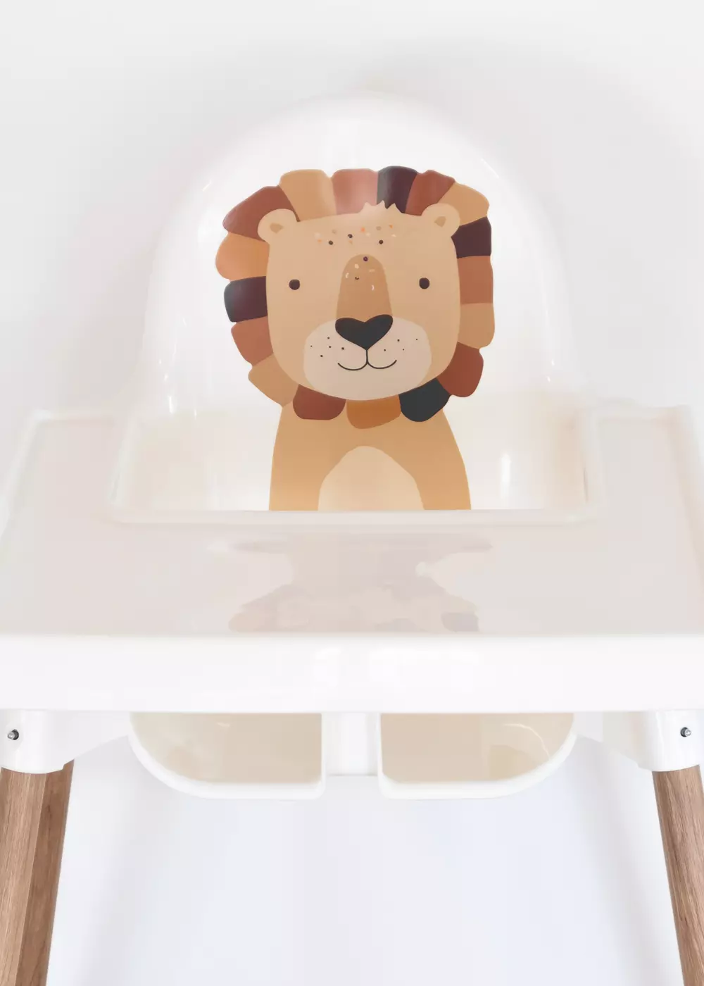 Autocollant pour IKEA ANTILOP chaise haute - Lion