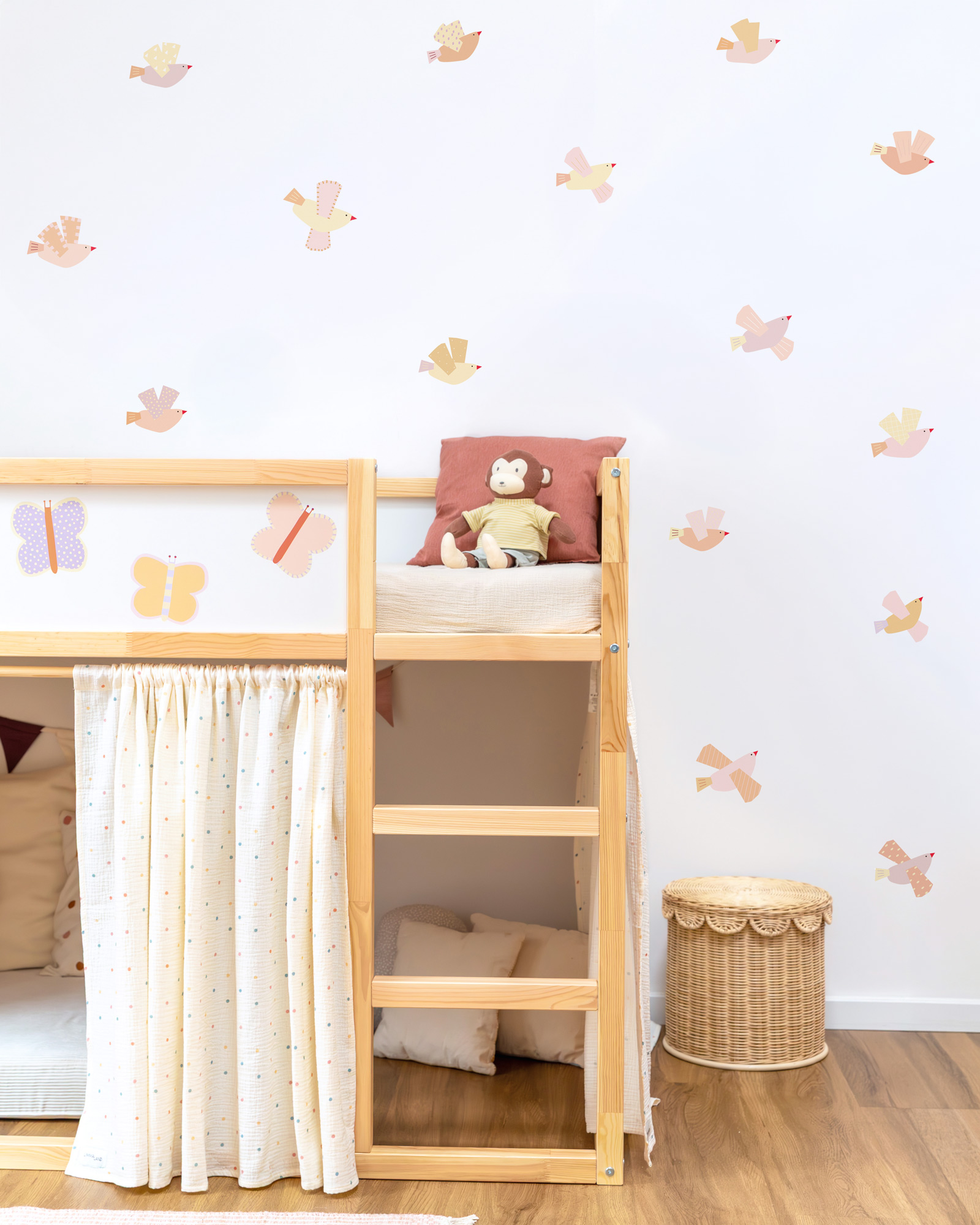 stickerset 15 teilig voegli apricot mauve 1