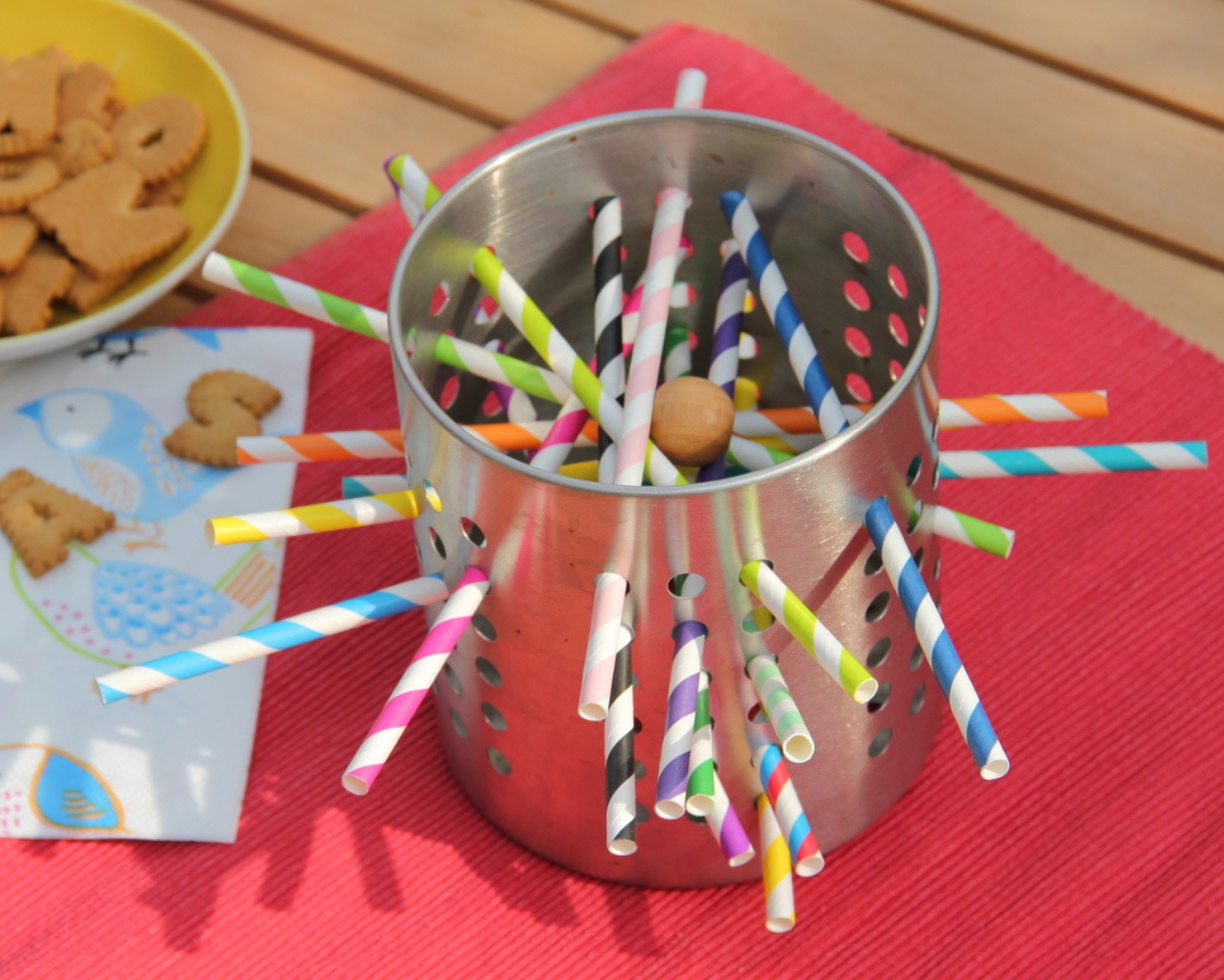 Mikadospiel selber basteln Mikadospiel selber basteln