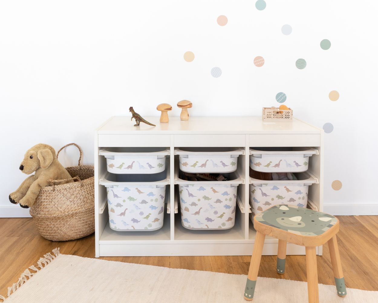 IKEA TROFAST Dino Motiv Jungenzimmer IKEA TROFAST Dino Motiv Jungenzimmer