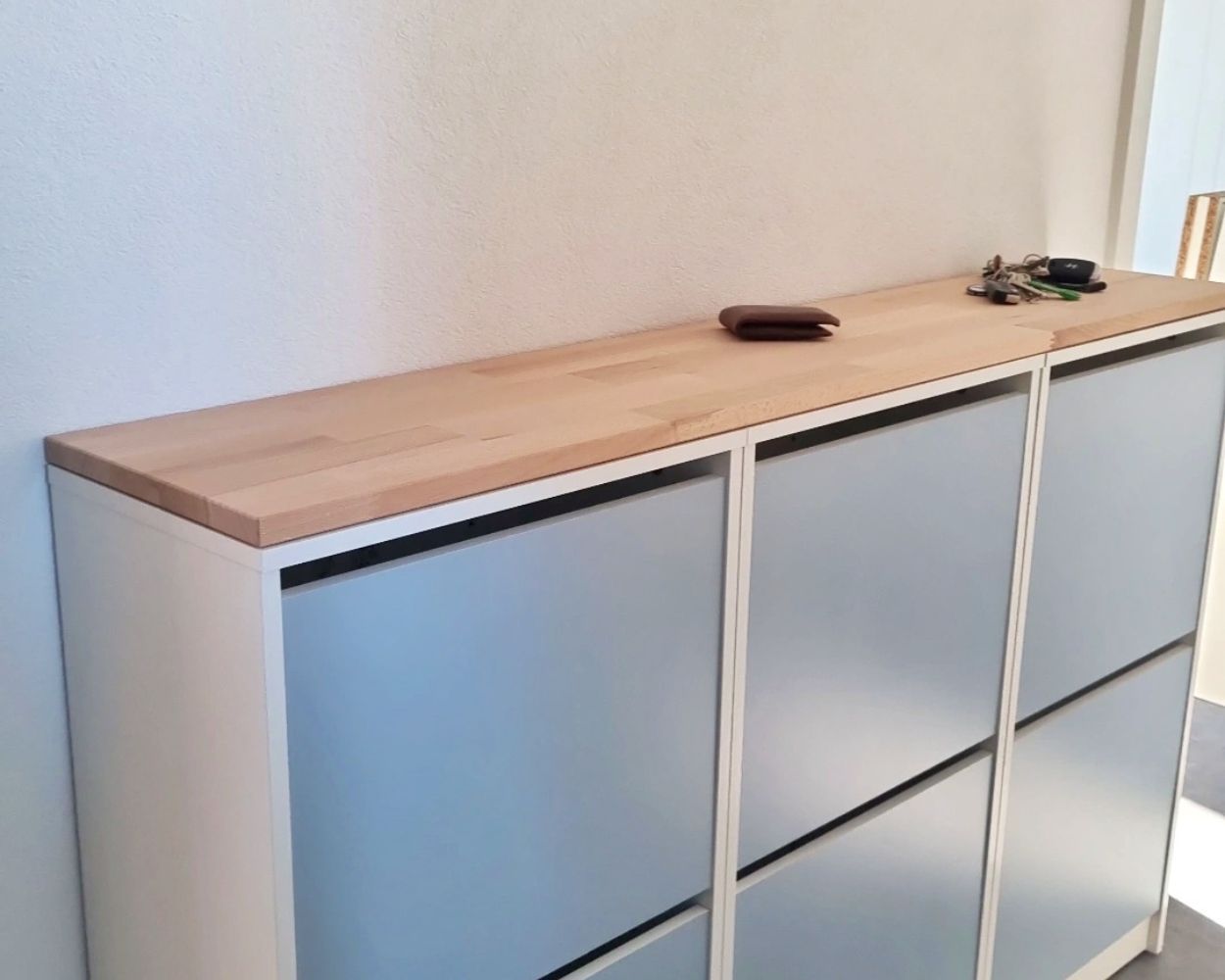 Ikea Bissa Schuhschrank Hack