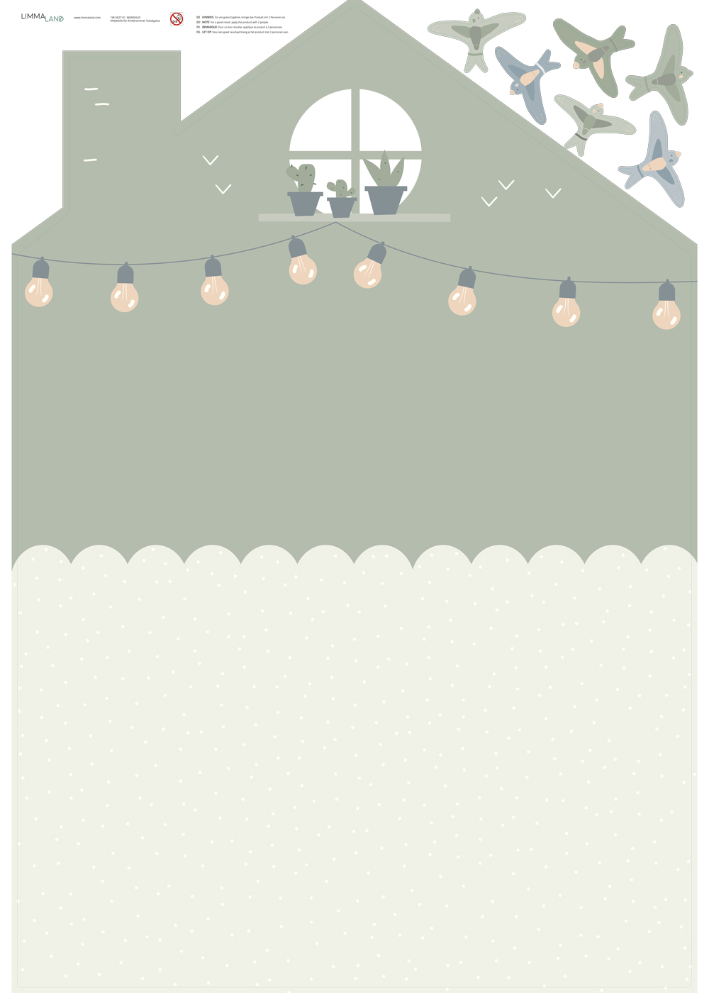 klebefolie haus kinderzimmer wandhus eukalyptus 99 klebefolie haus kinderzimmer wandhus eukalyptus 99