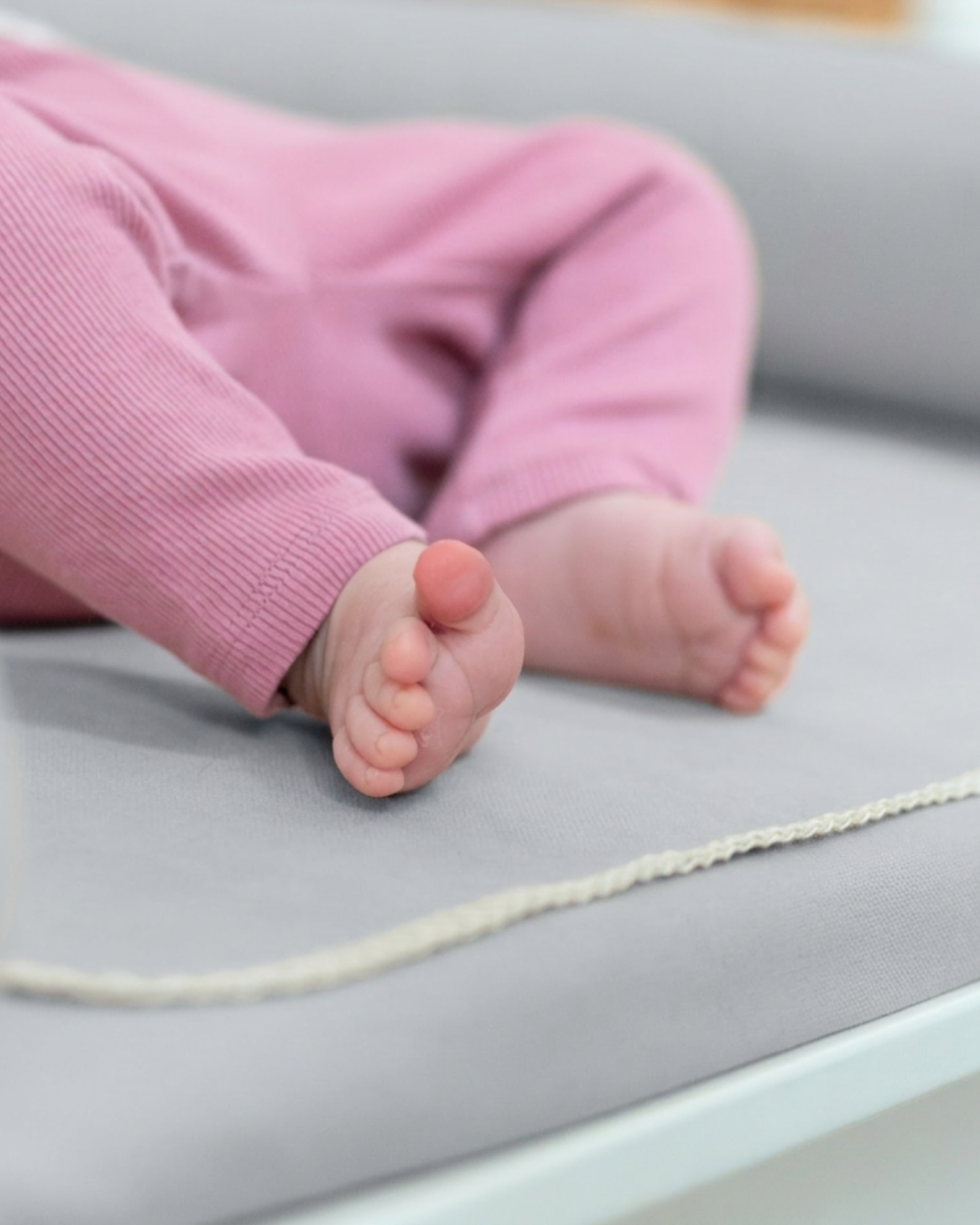 Baby, Feet, Pink, Cloth, Rattle-free surface