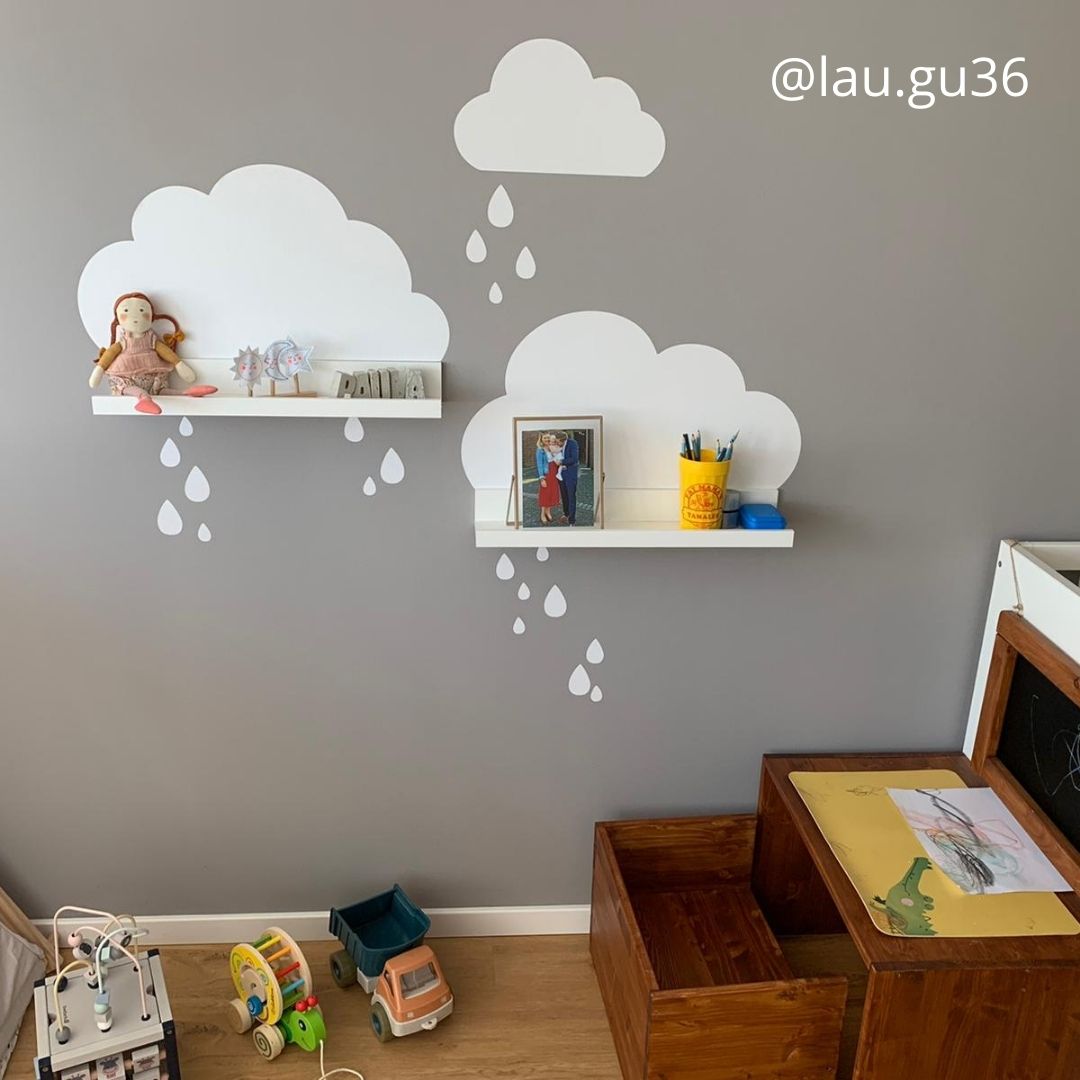 Kinderzimmer Wolken