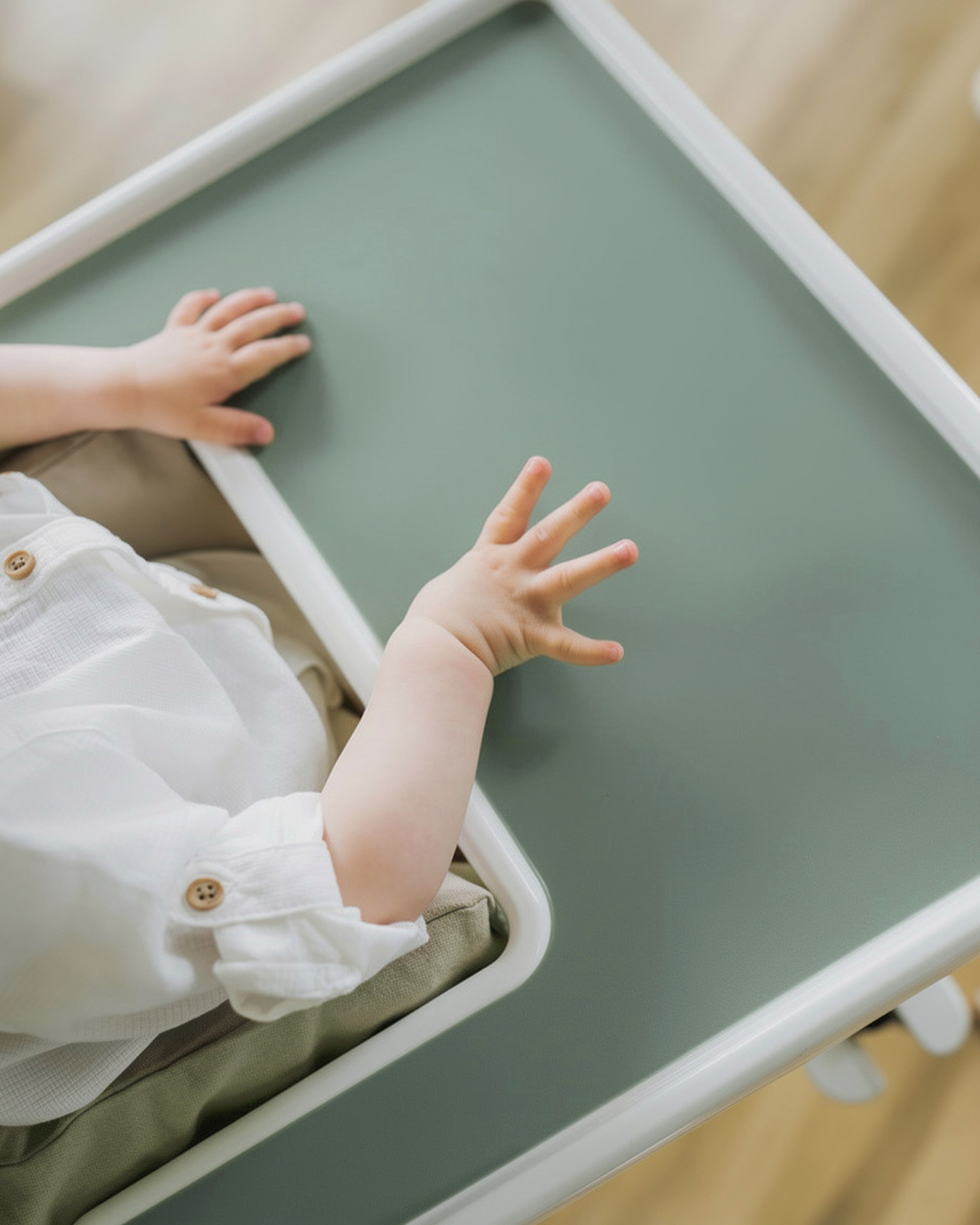 silikonmatte ikea antilop hochstuhl klecka mat eukalyptus 00