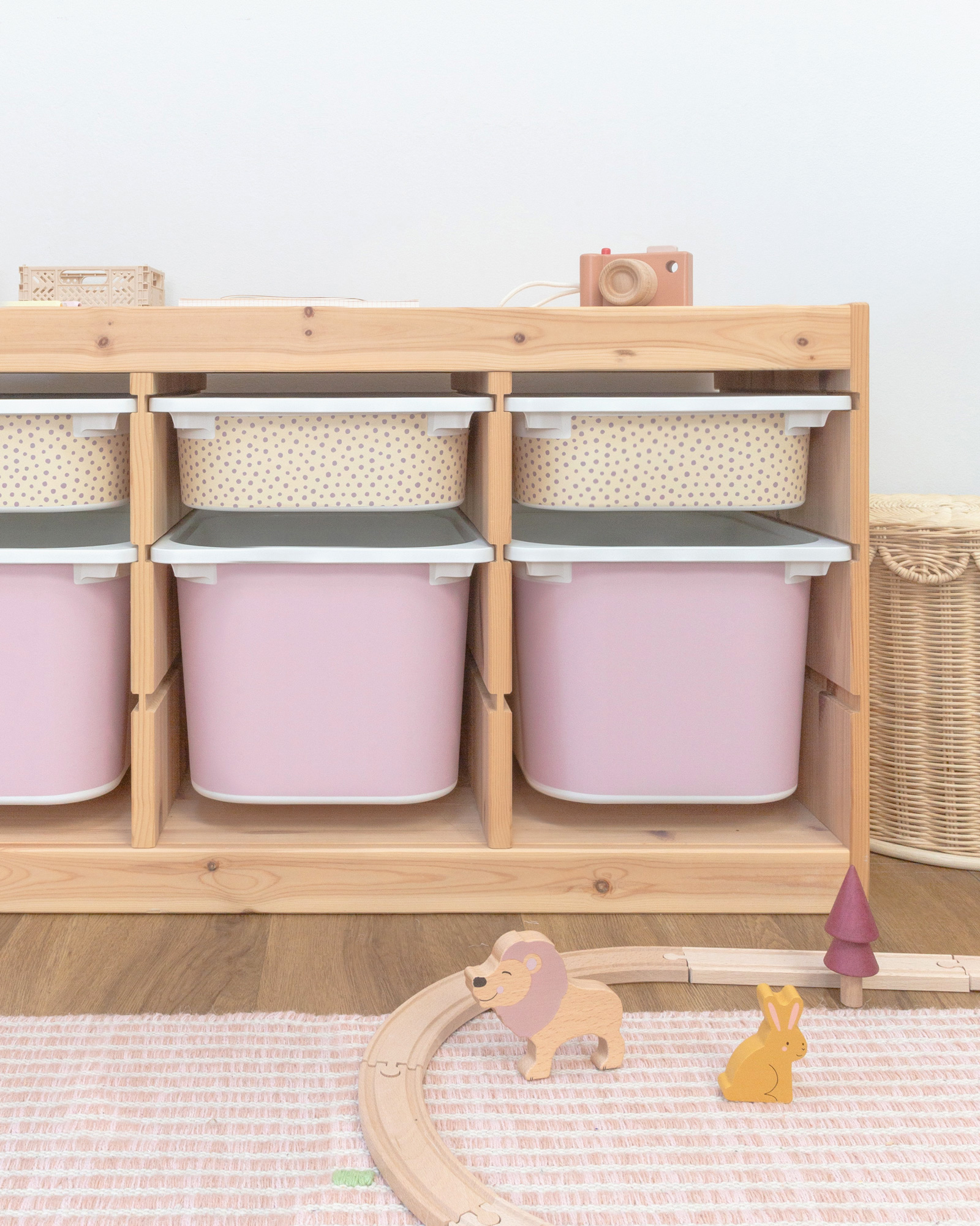 klebefolie ikea trofast box set lille vruende katze 5